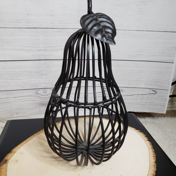 Wrought iron pear 🍐 shape accent piece - Picture 4 of 6
